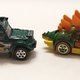 I love vehicles, my wife always wanted a boy who loves dinosaurs, so I thought these two were perfect.